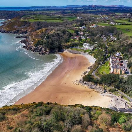Caswell Beach Chalet 70 Located In Gower Peninsula Swansea Eksteriør billede